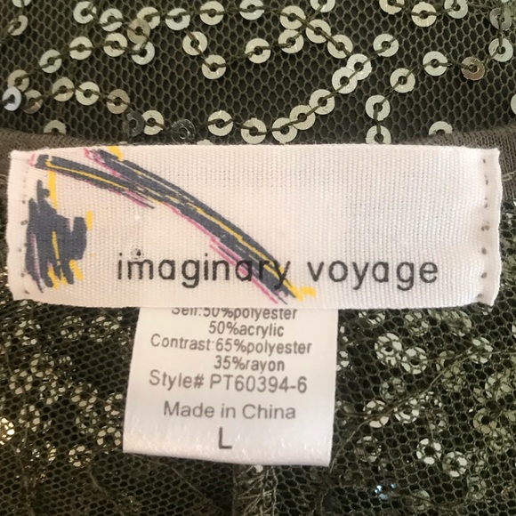 NWOT Olive IMAGINARY VOYAGE SZL TOP - Picture 4 of 6